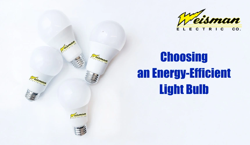 LED energy-efficient light bulbs used for home lighting