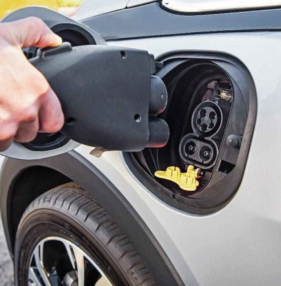 electric vehicle charging socket