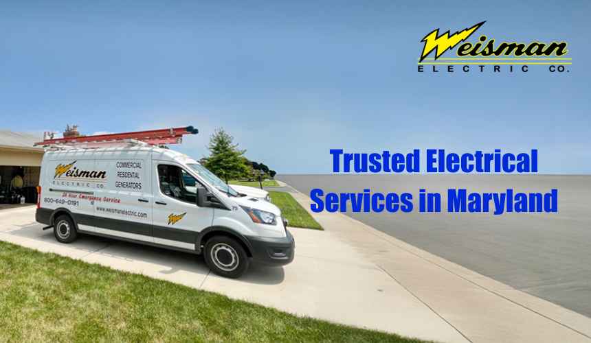 Electrical repair services in Maryland by Weisman Electric Co.